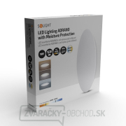 Solight LED osvetlenie Adrano s ochranou proti vlhkosti, IP54, 18W, 1530lm, 3CCT, 28cm náhled