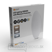 Solight LED osvetlenie Adrano s ochranou proti vlhkosti, IP54, 28W, 2380lm, 3CCT, 38cm náhled