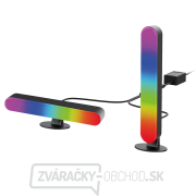 Solight LED RGB osvetlenie Gaming, diaľkový ovládač, zvukový senzor, USB Náhľad