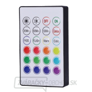 Solight LED RGB osvetlenie Gaming, diaľkový ovládač, zvukový senzor, USB náhled