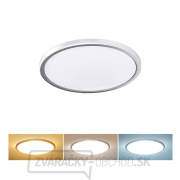 Solight LED osvetlenie Acate s ochranou proti vlhkosti, IP54, 18W, 1620lm, 3CCT, 22cm, strieborná gallery main image
