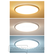 Solight LED osvetlenie Acate s ochranou proti vlhkosti, IP54, 24W, 2160lm, 3CCT, 30cm, strieborná náhled