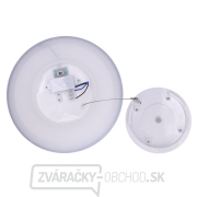 Solight LED osvetlenie Acate s ochranou proti vlhkosti, IP54, 24W, 2160lm, 3CCT, 30cm, strieborná náhled
