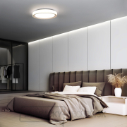 Solight LED osvetlenie s diaľkovým ovládačom Floco, 30W + 6W RGB, 2100lm, 40cm, zmena chromatickosti, stmievateľné Náhľad