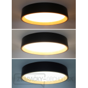Solight LED osvetlenie s diaľkovým ovládačom Larios Black, 48W, 3360lm, 39cm, zmena chromatickosti, stmievateľné Náhľad