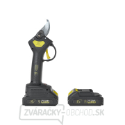 Akumulátorové nožnice na vetvy 30 mm 2x2,0 Ah 21V s teleskopickou tyčou 1,65-2,50 m náhled