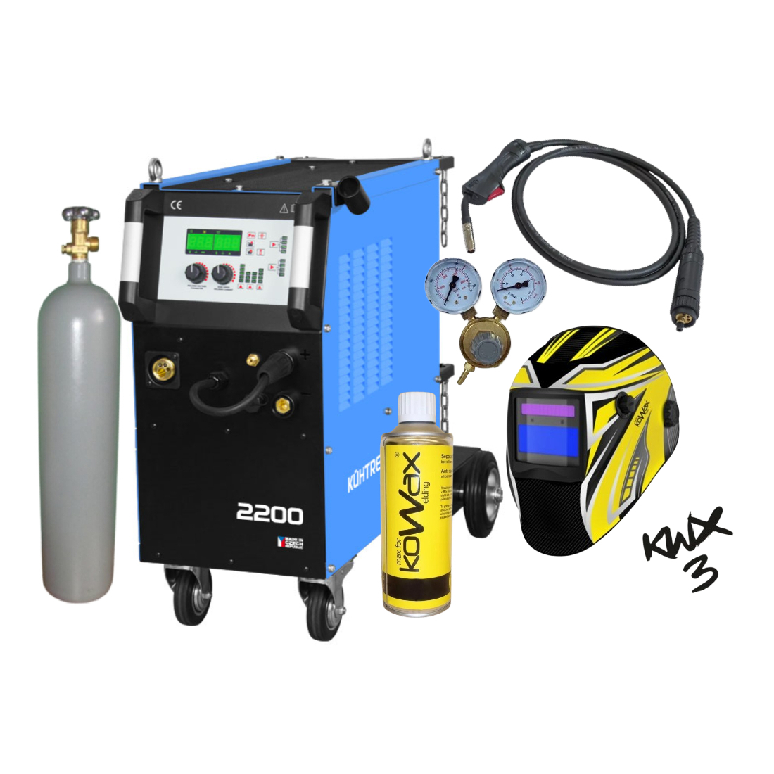 Kühtreiber Invertor KITin 2200 V2 + Horák + Kukla + red. ventil 068710413set5