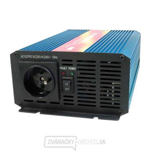 Menič napätia CARSPA P600 24V/230V 600W čistá sínusovka gallery main image