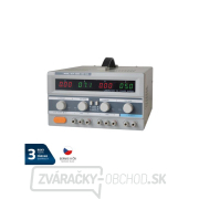 Zdroj laboratórny GETI GLPS 3005 2x0-30V/0-5A+ (5V-3A) gallery main image