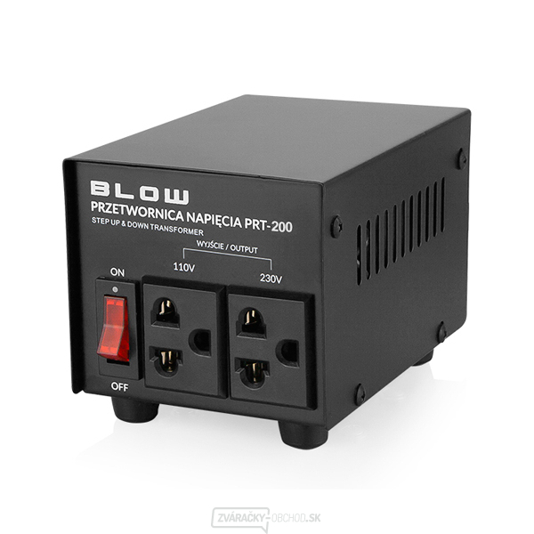 Menič napätia BLOW PRT-200 230V/110V 200W gallery main image