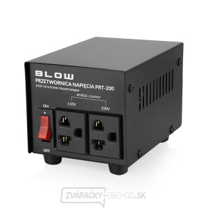 Menič napätia BLOW PRT-200 230V/110V 200W gallery main image