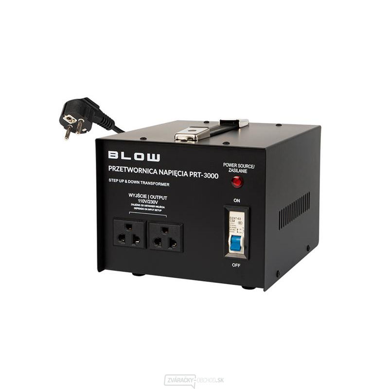 Menič napätia BLOW PRT-3000 230V/110V 3000W Menič napätia BLOW PRT-3000 230V/110V 3000W gallery main image