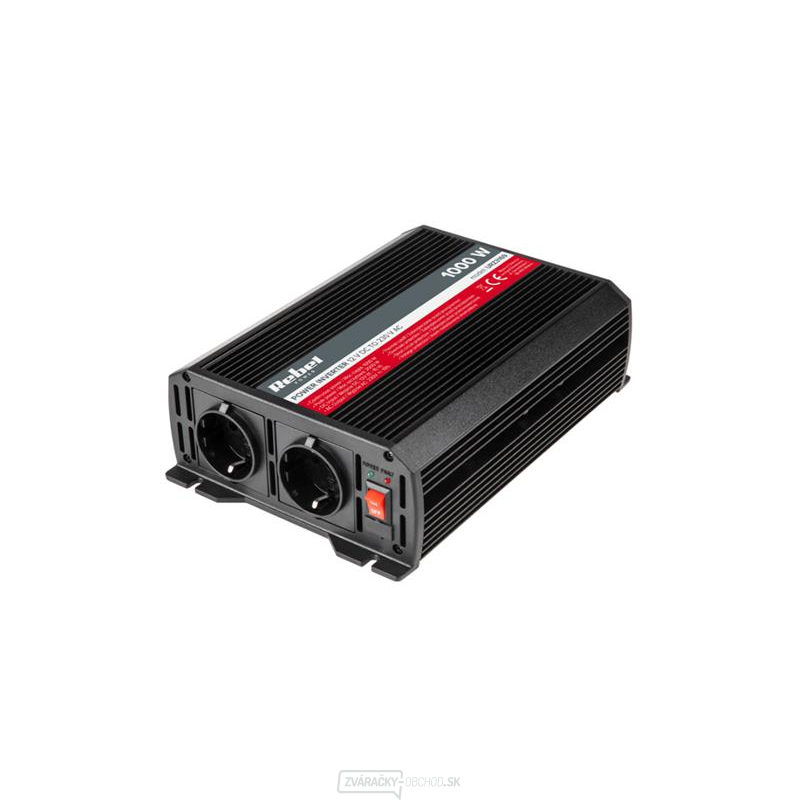 Menič napätia REBEL URZ3169 12V/230V 1000W gallery main image