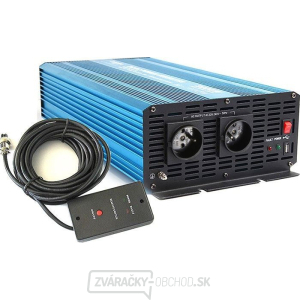 Menič napätia CARSPA P3000 12V/230V 3000W čistá sínusovka gallery main image