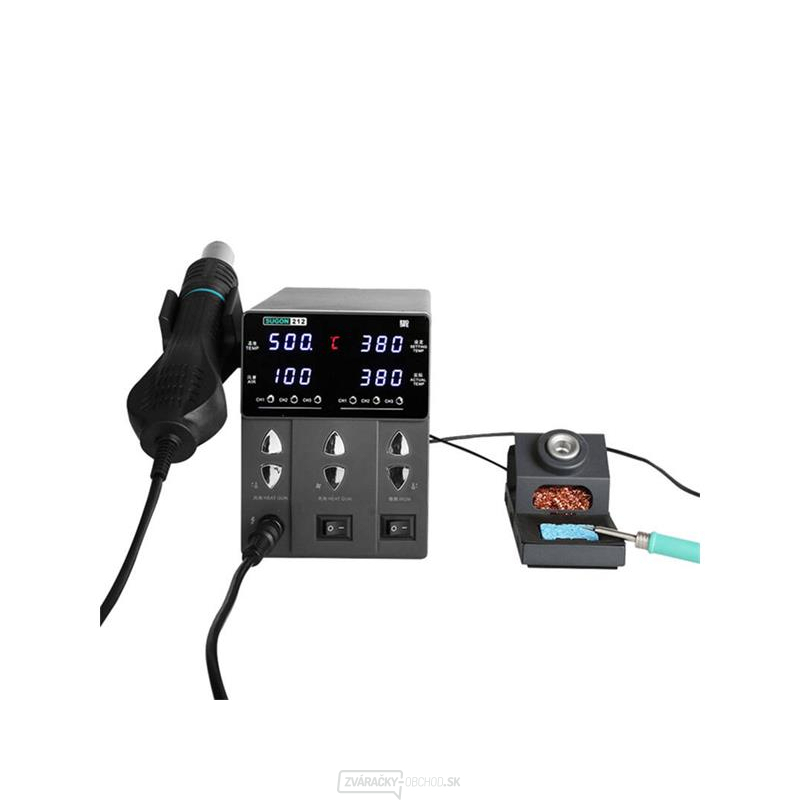 Spájkovacia stanica SUGON 212 + mikrospájkovačka T12 gallery main image