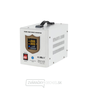 Zdroj záložný KEMOT PROsinus-500 12V 230V 500VA 300W White gallery main image