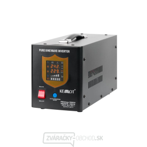 Zdroj záložný KEMOT PROsinus-1500/24 ​​1050W 24V Black gallery main image