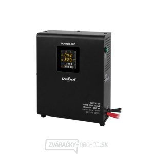 Zdroj záložný REBEL POWER-800 12V 230V 800VA 500W Black nástenný gallery main image