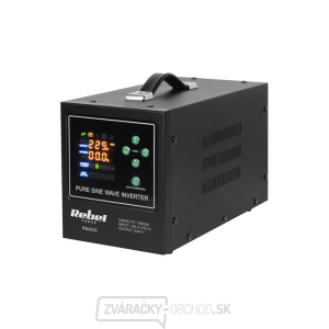 Zdroj záložný REBEL POWER-1000-LFP4 12V 230V 1000VA 700W Black gallery main image