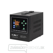 Zdroj záložný KEMOT PROsinus-500-LFP4 12V 230V 500VA 300W Black Zdroj záložný KEMOT PROsinus-500-LFP4 12V 230V 500VA 300W Black gallery main image