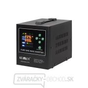 Zdroj záložný KEMOT PROsinus-800-LFP4 12V 230V 800VA 500W Black Zdroj záložný KEMOT PROsinus-800-LFP4 12V 230V 800VA 500W Black gallery main image