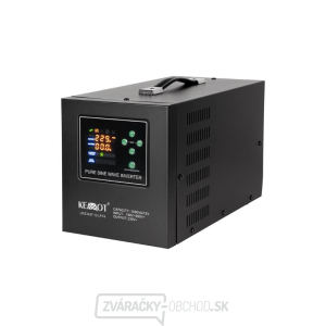 Zdroj záložný KEMOT PROsinus-1500-LFP4 12V 230V 1500VA 1050W Black URZ3427-12-LFP4 gallery main image