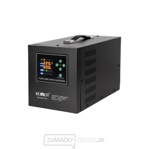 Zdroj záložný KEMOT PROsinus-2600/24-LFP4 24V 230V 2600VA 1800W Black URZ3429-LFP4 gallery main image