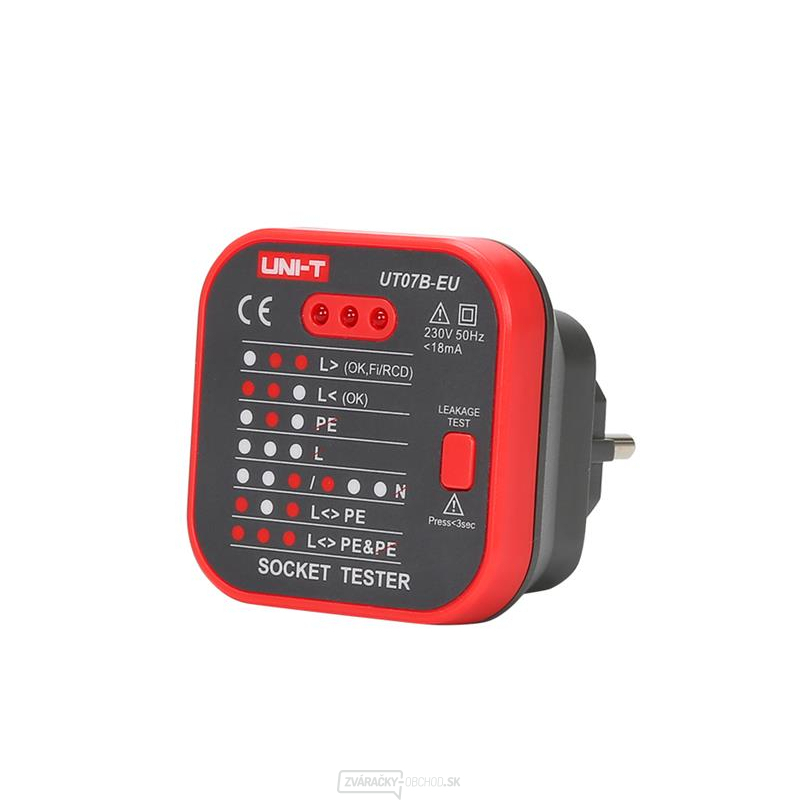 Tester zásuviek UNI-T UT07B-EU gallery main image