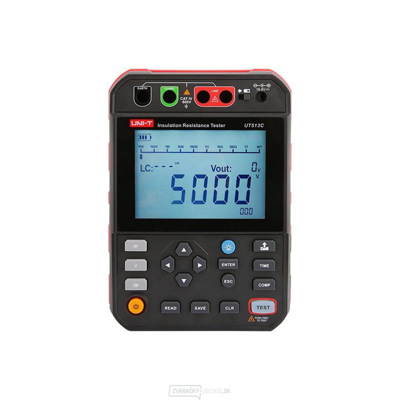 Tester izolačného odporu UNI-T UT513C gallery main image