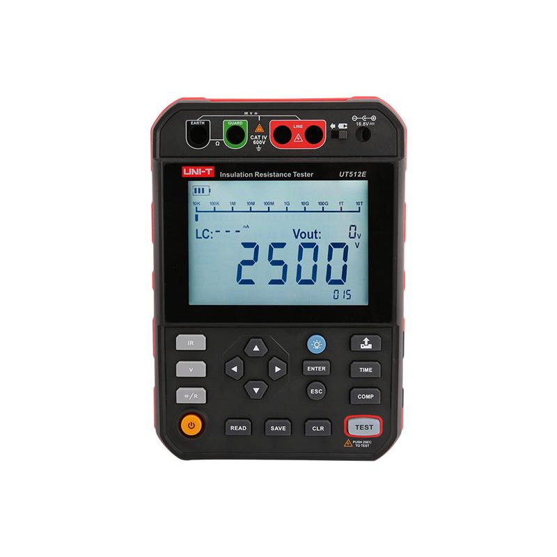Tester izolačného odporu UNI-T UT512E