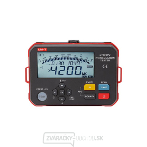 Tester izolačného odporu UNI-T UT503PV gallery main image