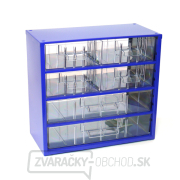 TOKOZ - Zásuvkový organizér 06/4M, 2L - RAL 5002 - Modrá gallery main image