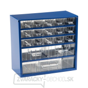 TOKOZ - Zásuvkový organizér 06/15S, 2M, 1L - RAL 5002 - Modrá gallery main image