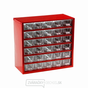 TOKOZ - Zásuvkový organizér 06/30S - RAL 3002 - Červená gallery main image