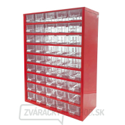 TOKOZ - Zásuvkový organizér 09/45S - RAL 3002 - Červená gallery main image