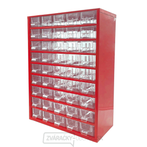 TOKOZ - Zásuvkový organizér 09/45S - RAL 3002 - Červená gallery main image