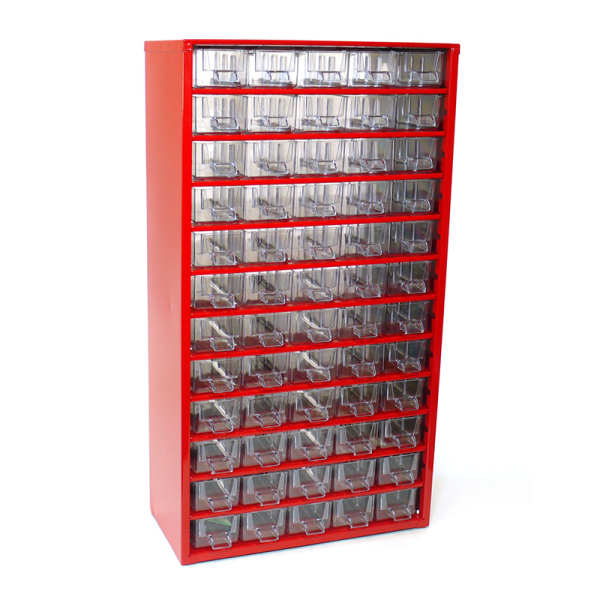 TOKOZ - Zásuvkový organizér 12/60S - RAL 3002 - Červená 870126000000201