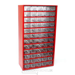 TOKOZ - Zásuvkový organizér 12/60S - RAL 3002 - Červená gallery main image