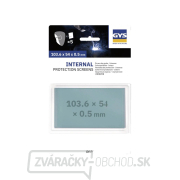 Ochranná vnútorná fólia pre zváracie kukly 103,6x54x0,5mm (PROMAX, FIREMAN) - 5ks Ochranná vnútorná fólia pre zváracie kukly 103,6x54x0,5mm (PROMAX, FIREMAN) - 5ks gallery main image