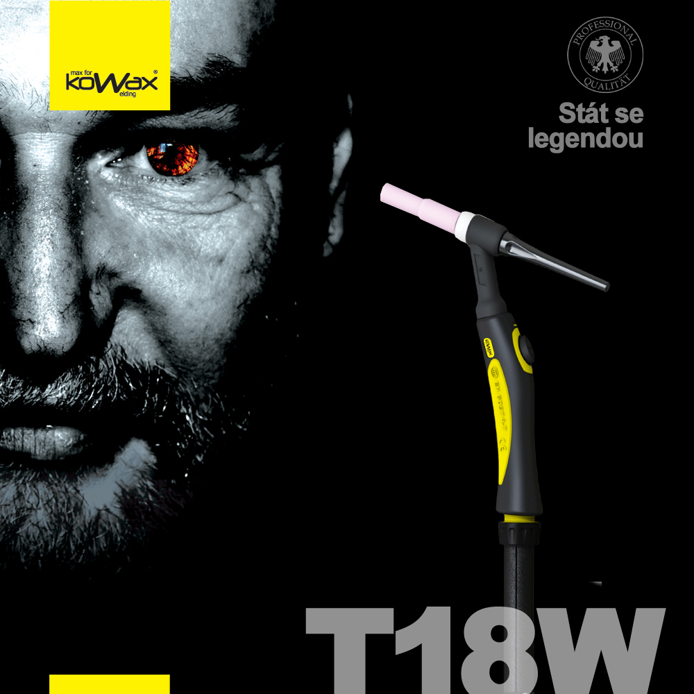 KOWAX Horák T18W, 8 m ručný TIG-5pin HKT18W8-5PIN