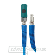 Špirálová PU hadica 10 m, ø 8/12 mm, 8 bar s rýchlospojkou Náhľad