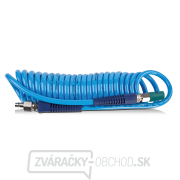 Špirálová PU hadica 10 m, ø 8/12 mm, 8 bar s rýchlospojkou gallery main image