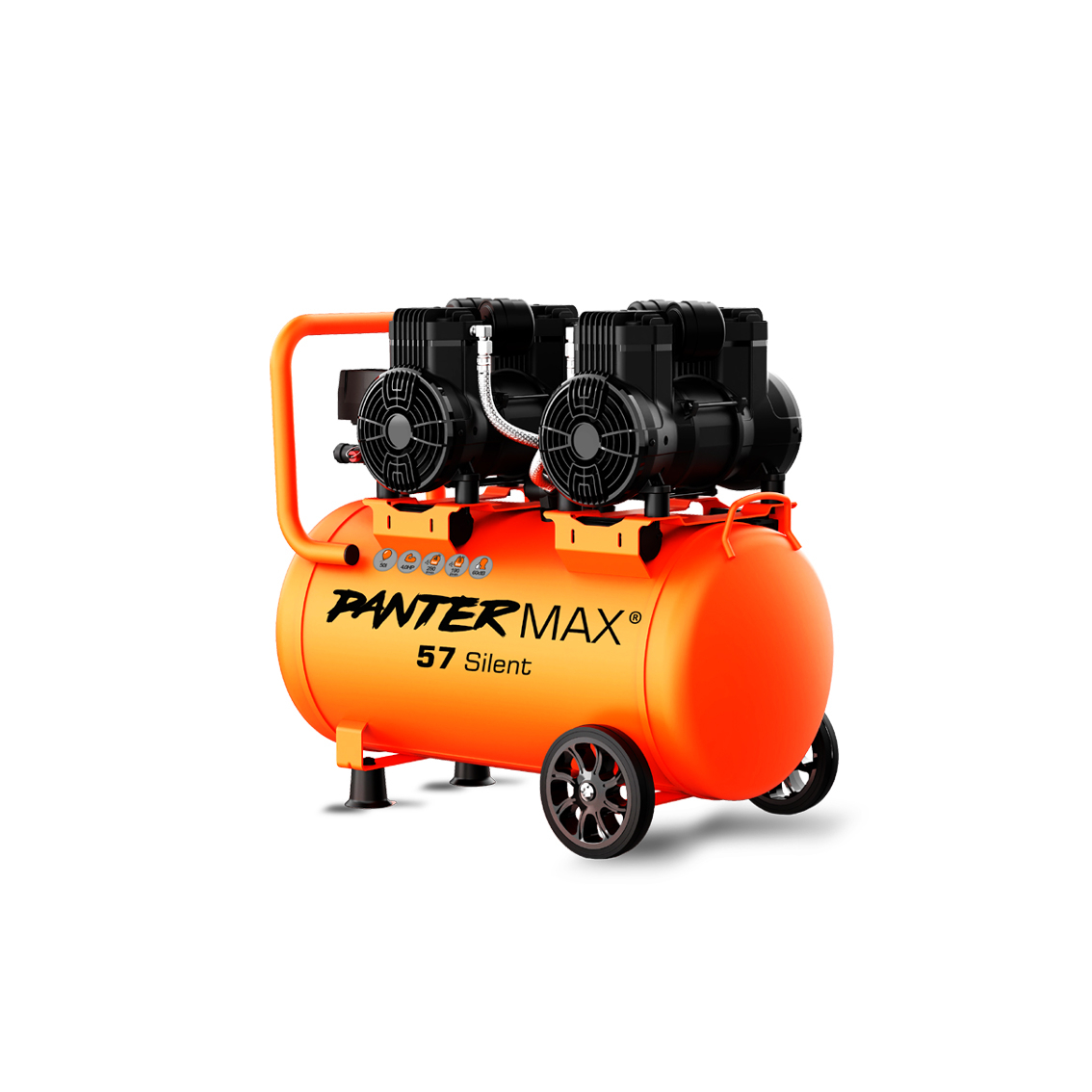 PANTERMAX Super tichý bezolejový kompresor AirFlow 57 SILENT PMAF57SI