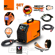 PANTERMAX Zvárací invertor MIG210FALCO 3 LCD SET1 (MIG/MMA/TIG) Náhľad