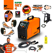 PANTERMAX Zvárací invertor MIG210FALCO® 3 LCD SET4bL (MIG/MMA/TIG) Náhľad