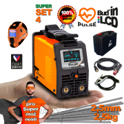 PANTERMAX Pulzný zvárací invertor MMA200pulse® SET4 (MMA/TIG) gallery main image