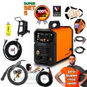 PANTERMAX Zvárací invertor PanterWeld® 4v1 200 SET5bL (MIG/SYN/MAN/PLASMA/DCTIG) gallery main image