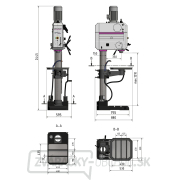 Stĺpová prevodová vŕtačka OPTIdrill DH 45 V náhled