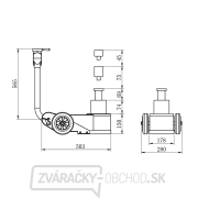 Pojazdný autozdvihák WWH 30002 PH náhled