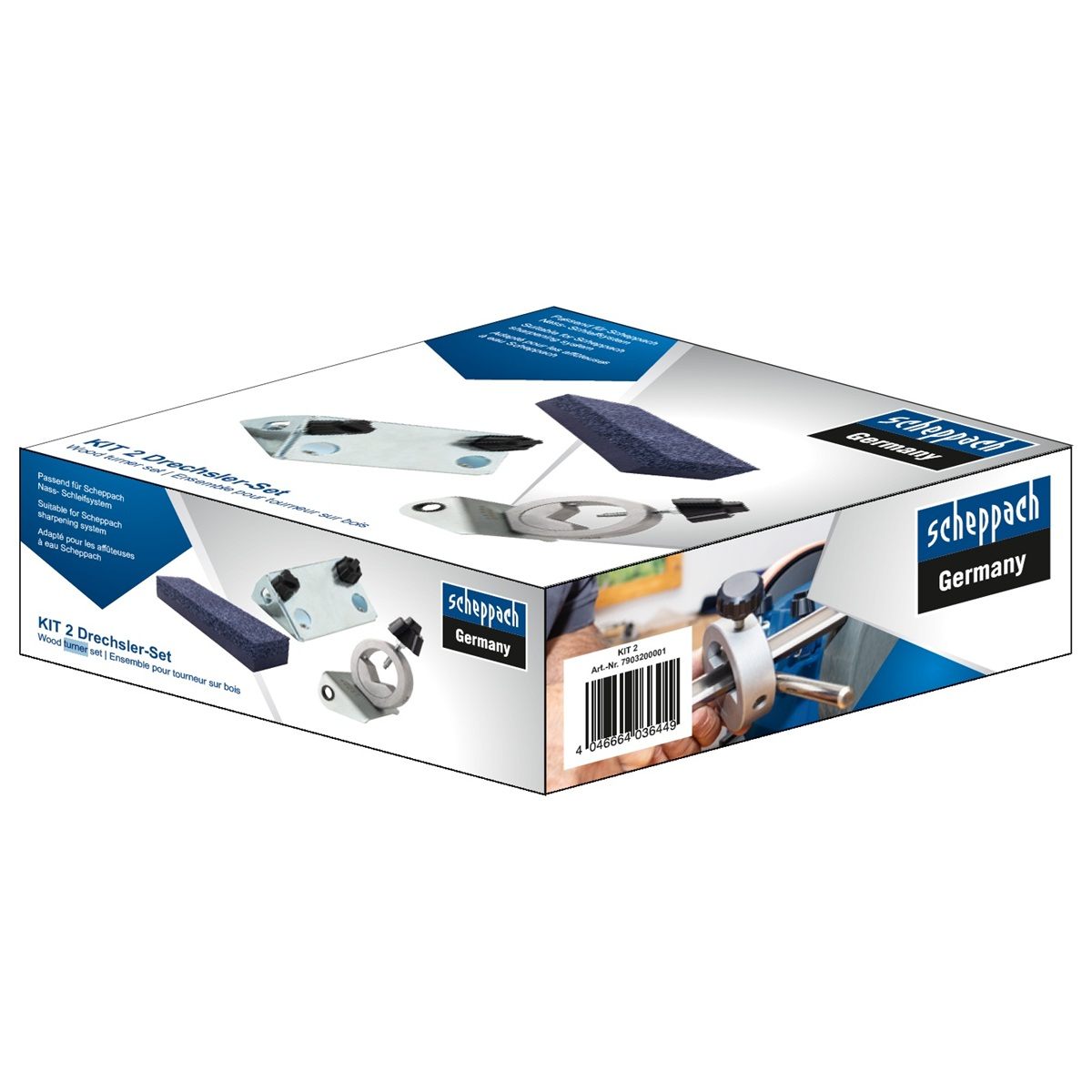 Scheppach KIT 2 sada na ostrenie špeciálnych nástrojov 7903200001